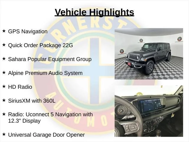 New 2026 Granite Crystal Metallic Clear-Coat Exterior Paint Jeep Sahara image 2