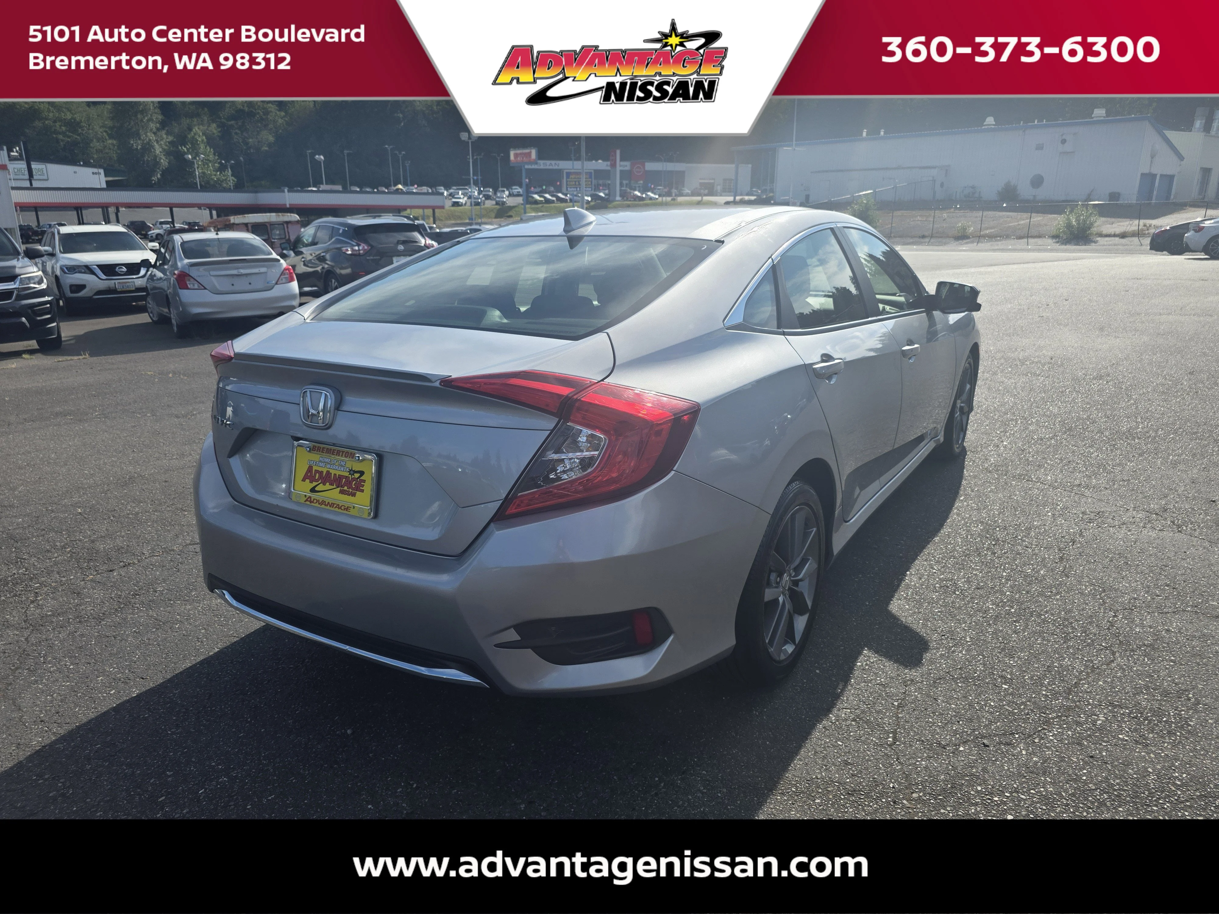 Used 2019 Silver Honda EX image 6