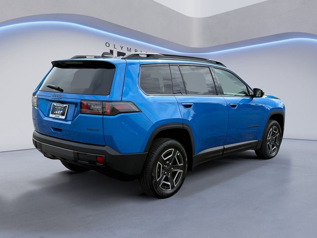 New 2026 Hydro Blue Pearl-Coat Exterior Paint Jeep Limited image 5
