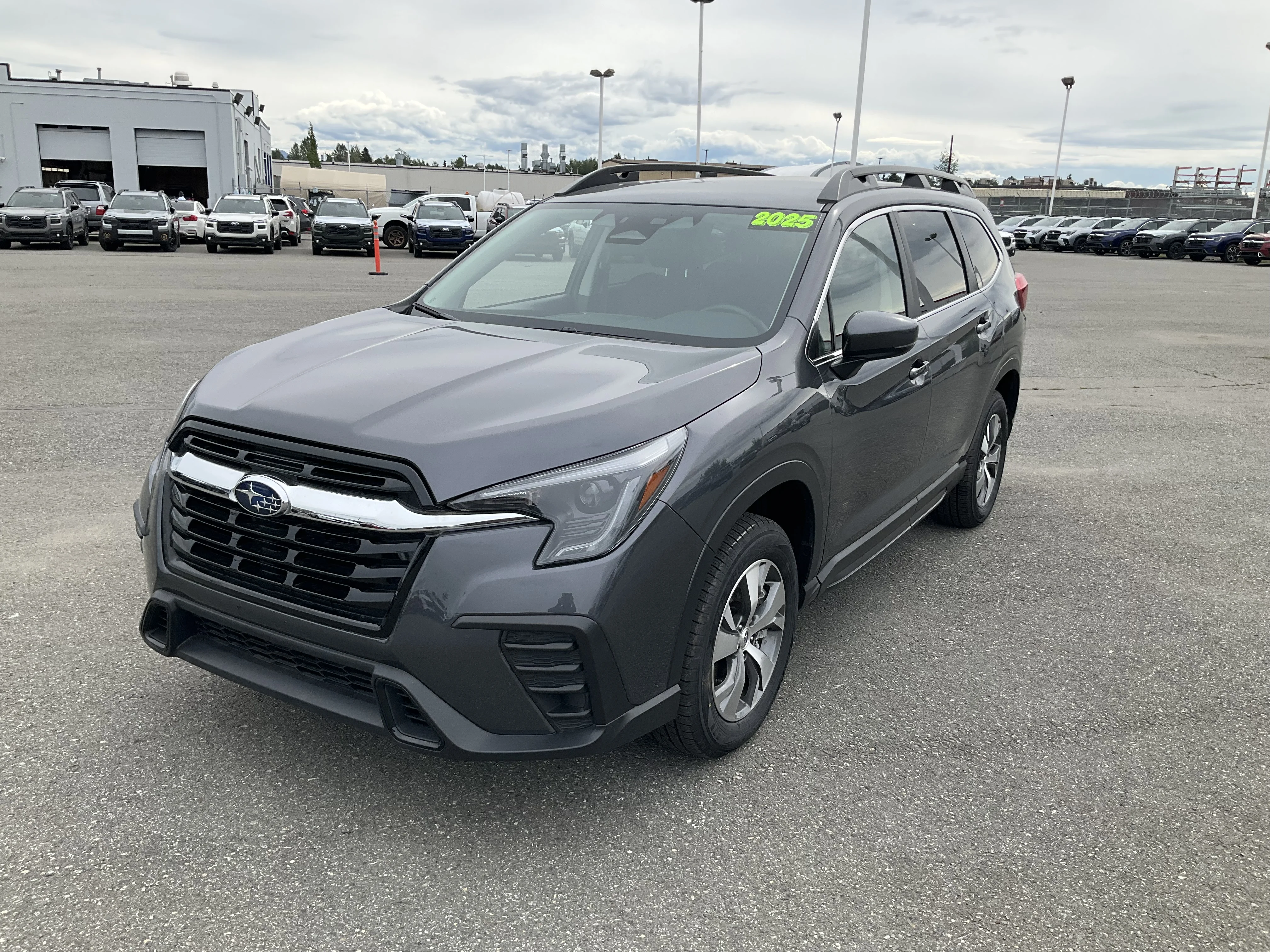 Used 2025 Magnetite Gray Metallic Subaru Premium image 1