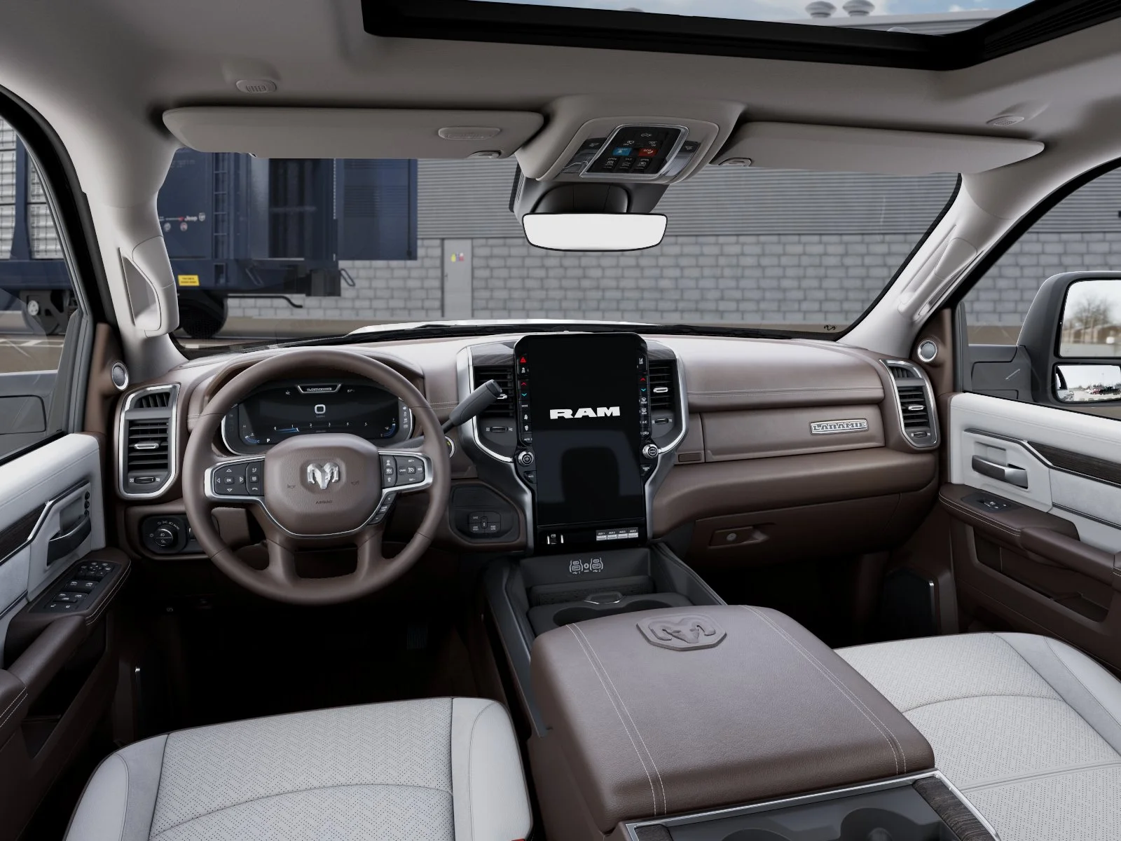 New 2026 Bright White Clear-Coat Exterior Paint RAM LARAMIE image 8