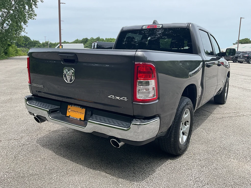 Used 2023 Granite Crystal Metallic Clear Coat Ram Big Horn image 5