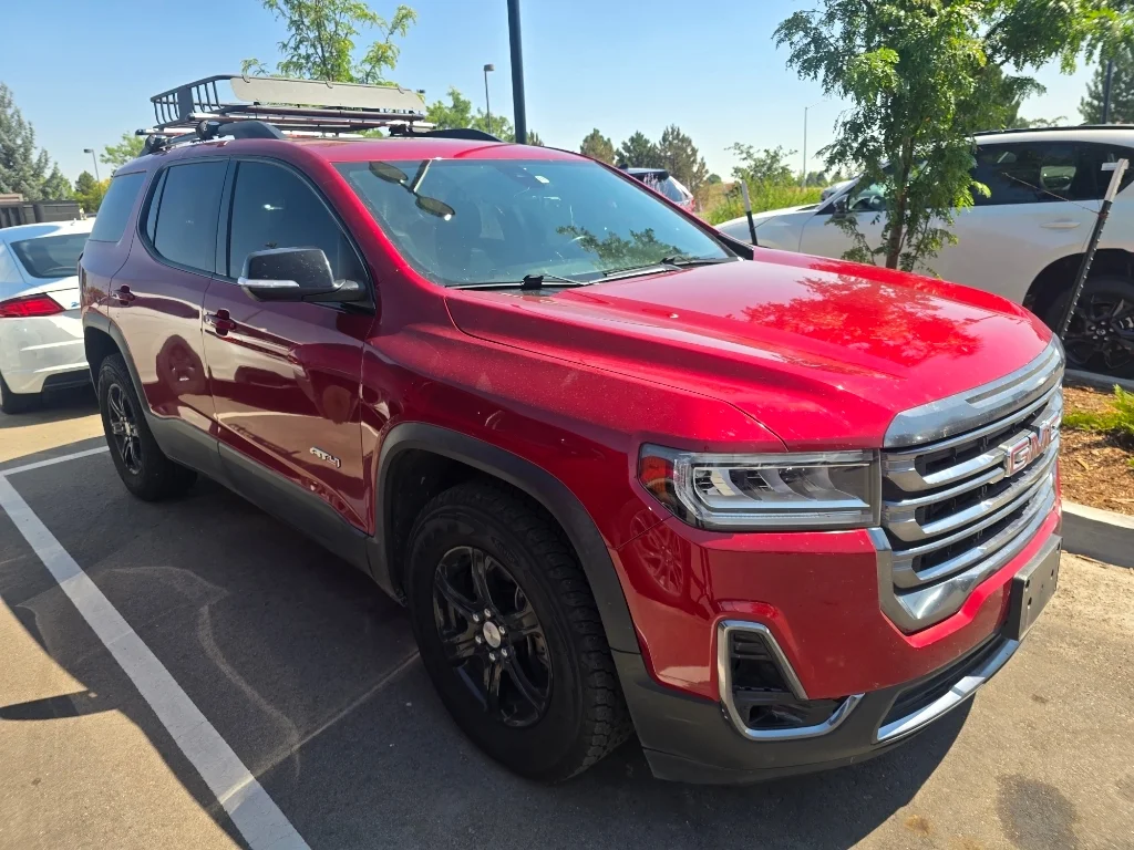 Used 2023 Volcanic Red Tintcoat GMC AT4 image 16