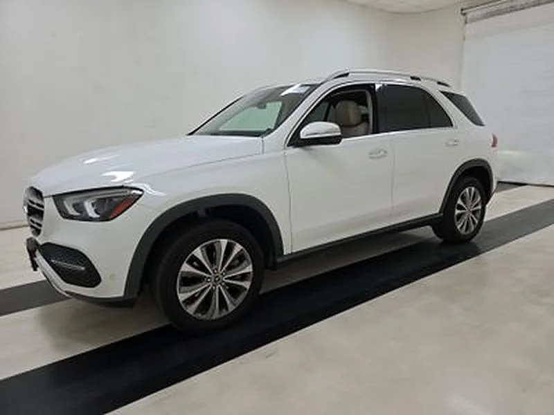 Used 2021 White Mercedes-Benz GLE 350 image 1