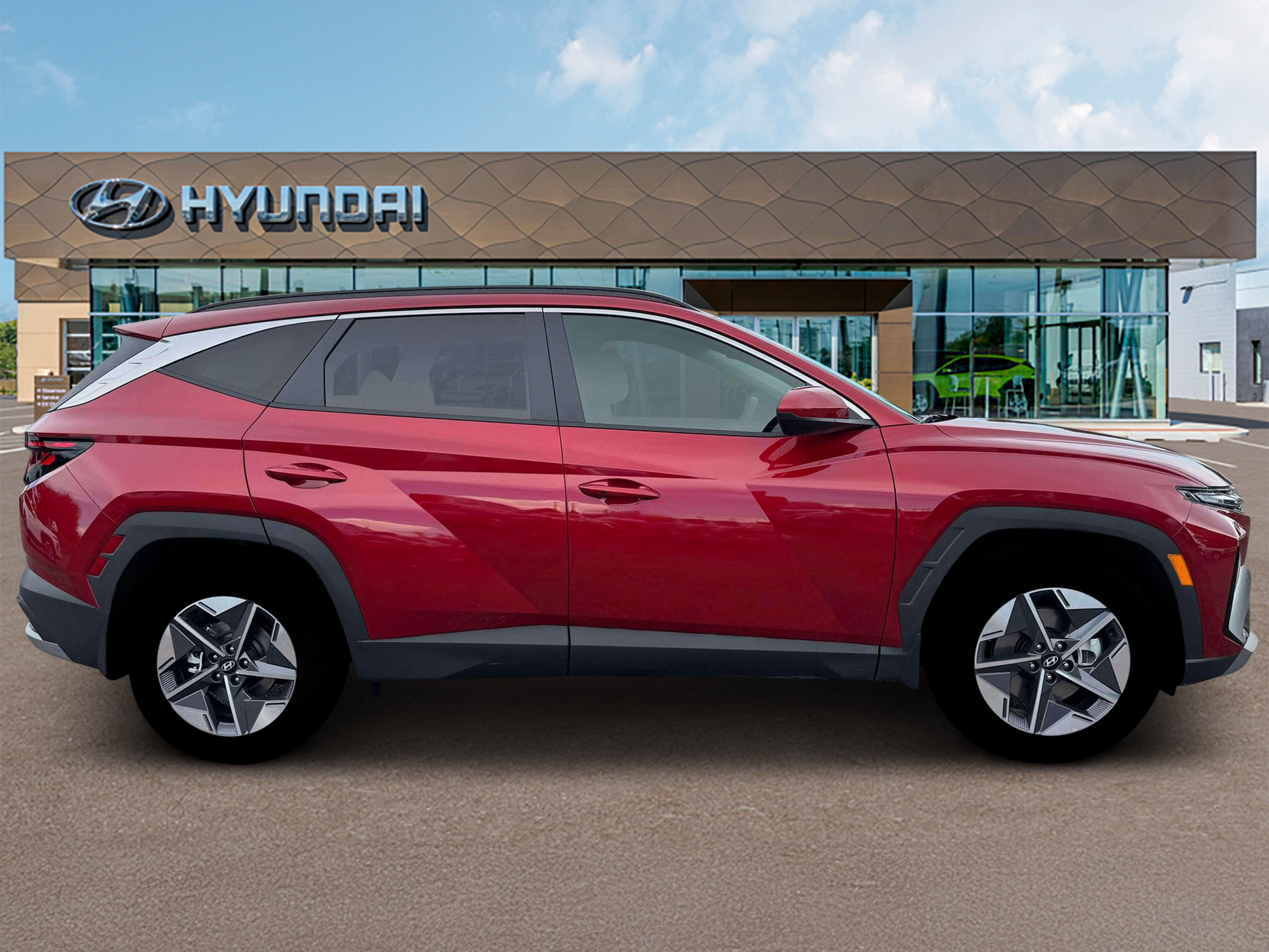 New 2026 Red Hyundai SEL Plus FWD image 9