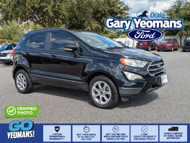 Used 2020 Shadow Black Ford SE image 1