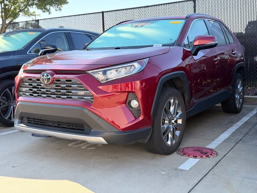 Used 2020 Red Toyota Limited image 3