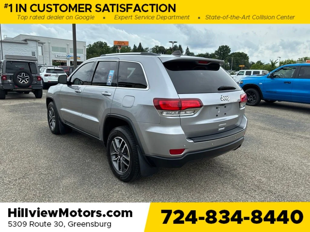 Certified Used 2020 Billet Silver Metallic Jeep Laredo E image 4
