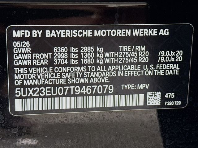 New 2026 Black Sapphire Metallic BMW xDrive40i image 34