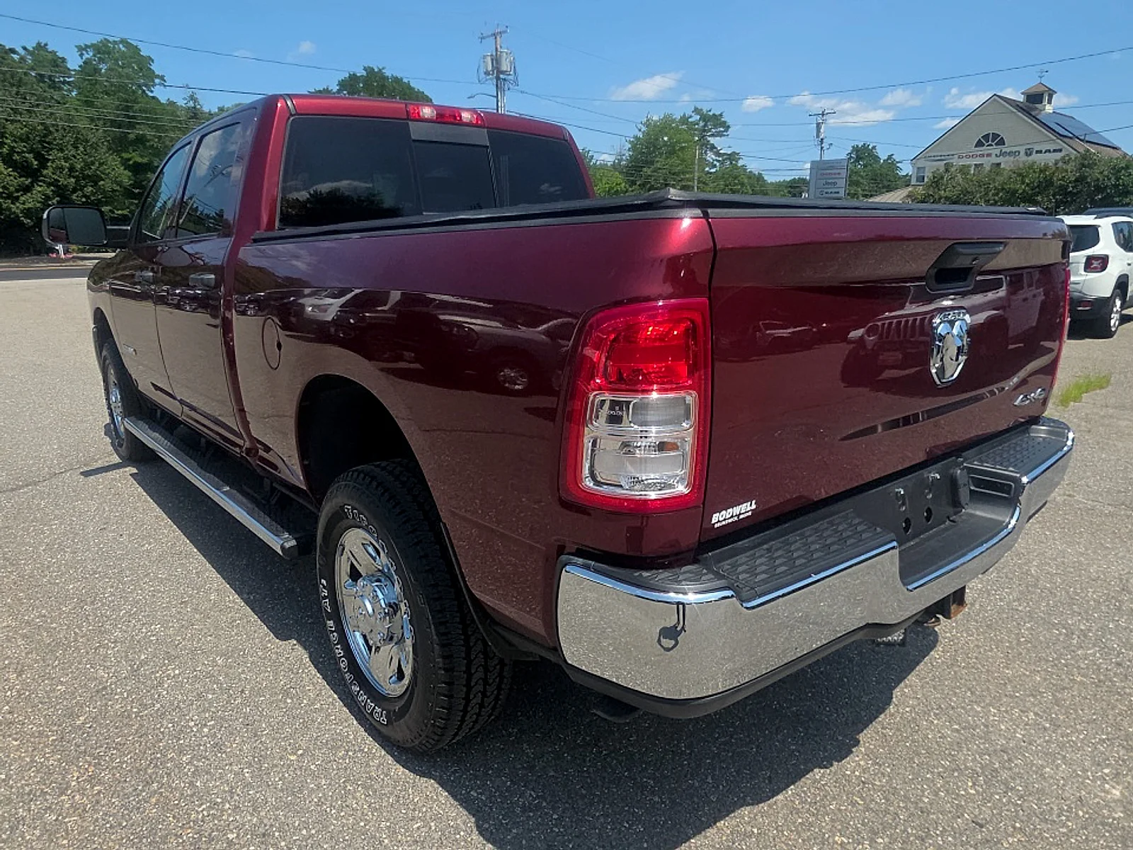 Certified Used 2021 Delmonico Red Pearlcoat Ram Tradesman Crew Cab 4x4 6