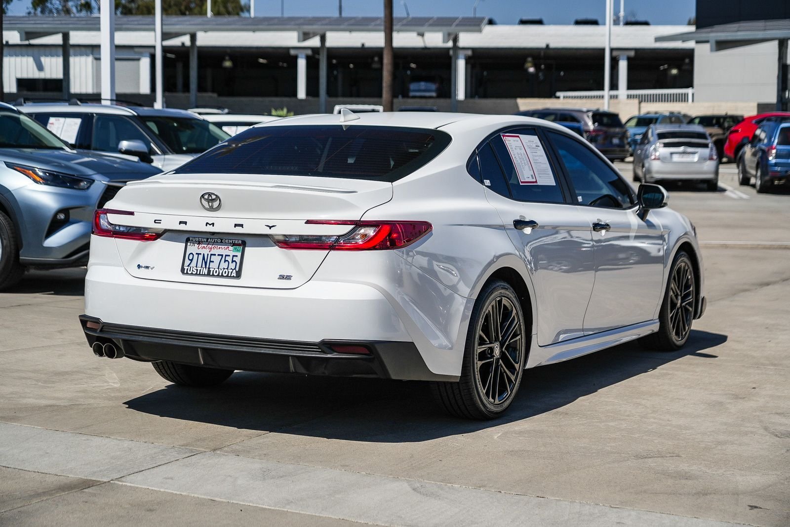 Certified Used 2025 White Toyota SE image 6