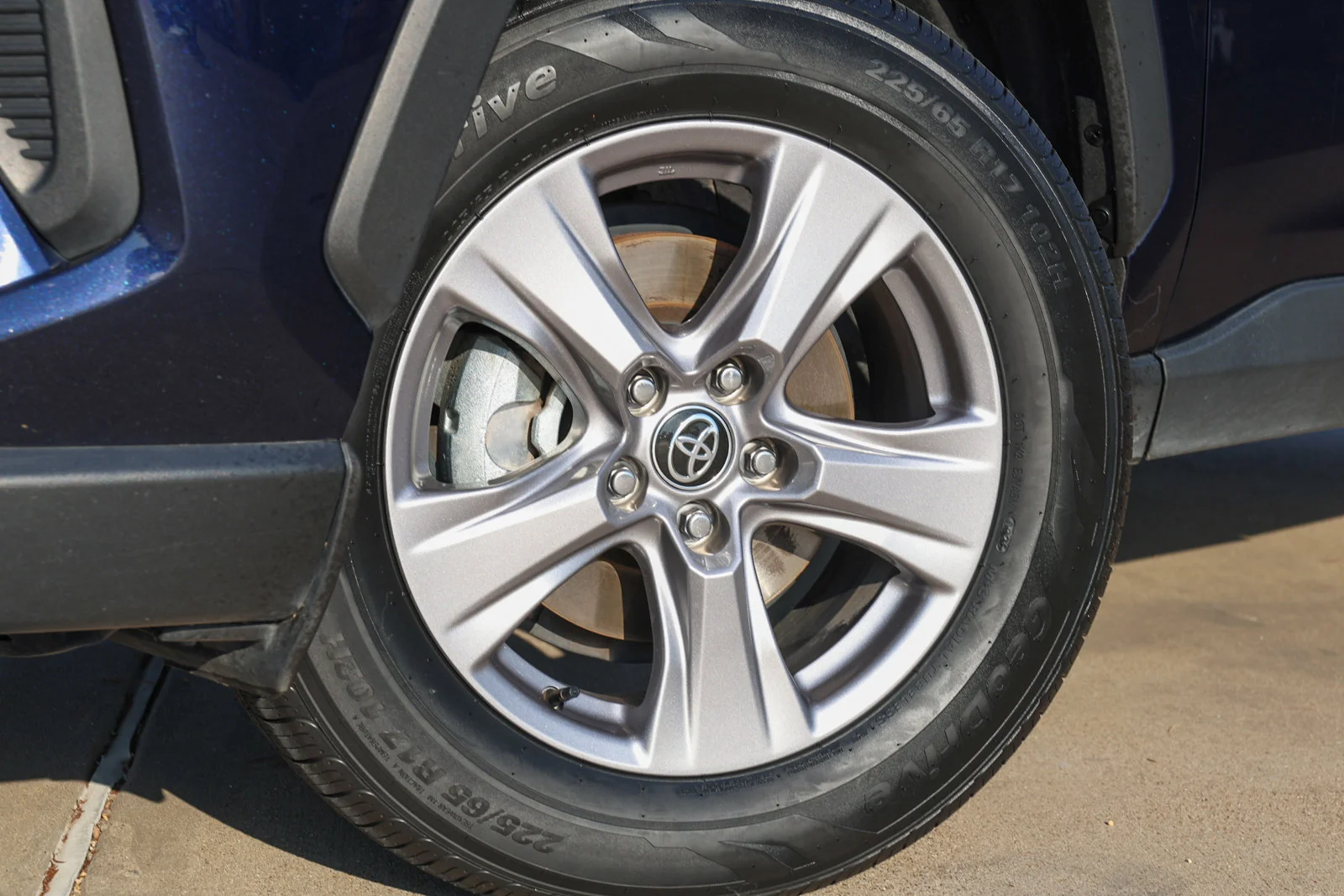 Used 2025 Blue Toyota XLE image 12
