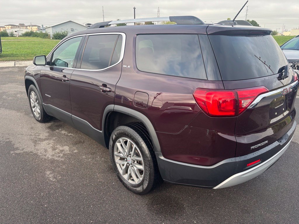 Used 2017 Black Cherry Metallic GMC SLE-2 image 8