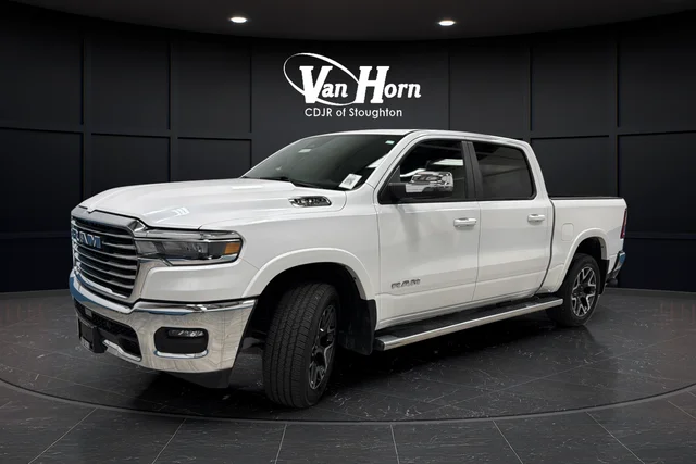 Used 2025 Ivory White Ram Laramie image 7