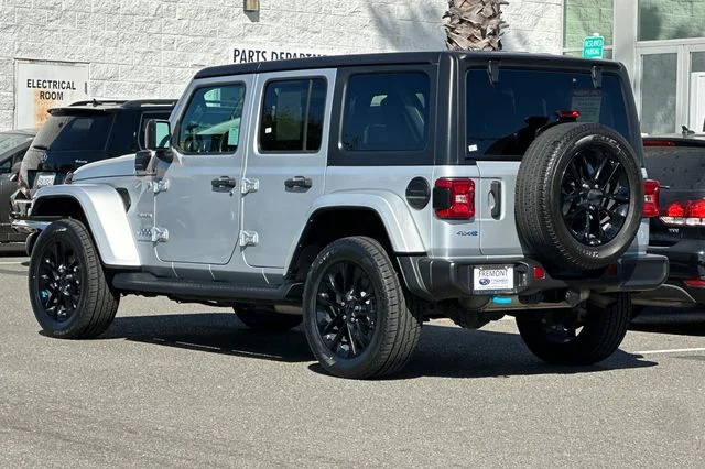 Used 2023 Silver Jeep Sahara 4xe image 6