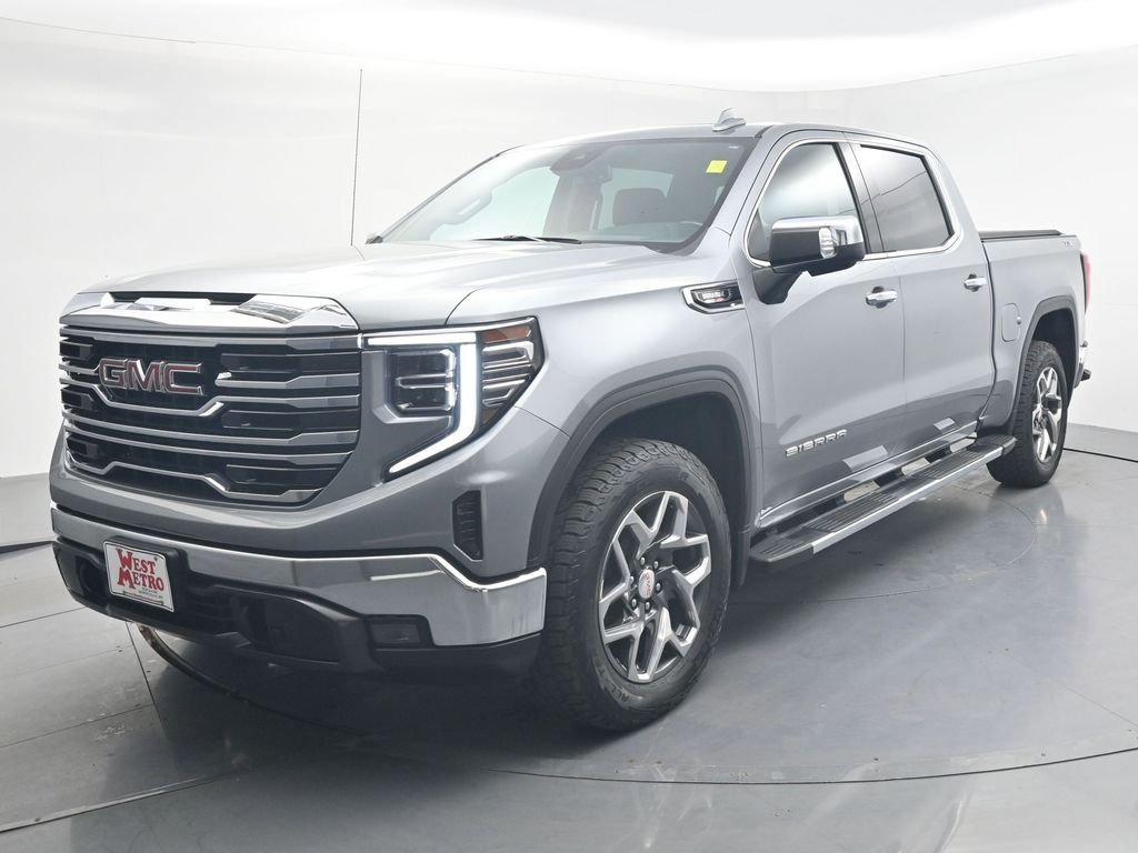 Used 2023 GMC Sierra 1500 SLT with VIN 3GTUUDE87PG252796 for sale in Monticello, Minnesota