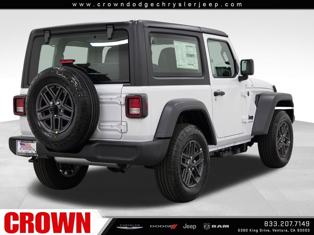 New 2026 Bright White Clear-Coat Exterior Paint Jeep Sport image 5