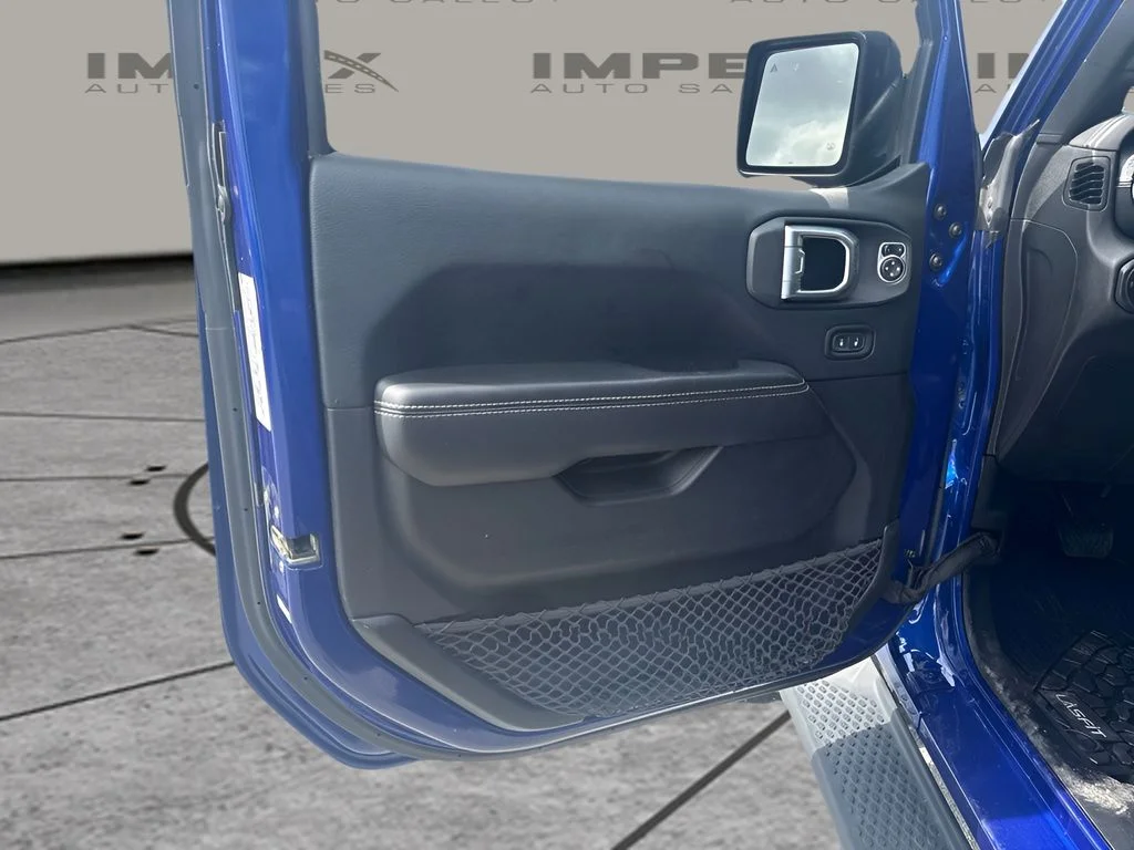 Used 2018 Blue Jeep Unlimited Sahara image 20