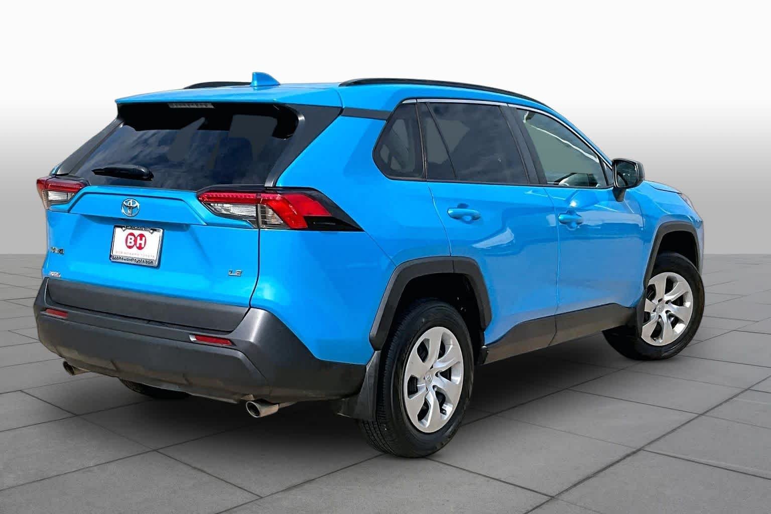 Used 2021 Blue Flame Toyota LE image 13