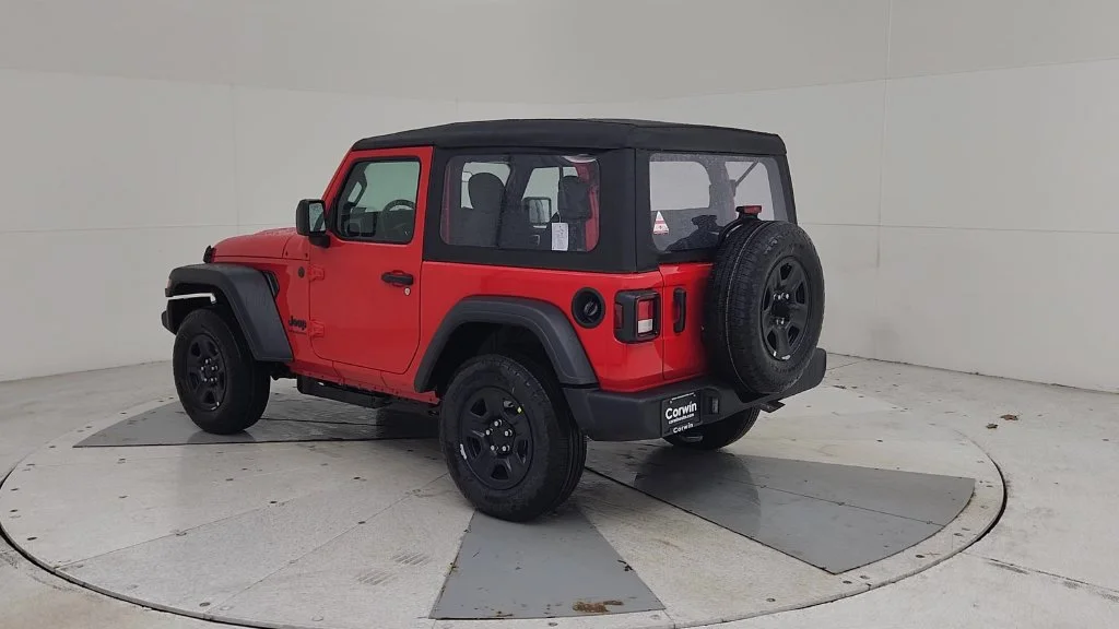 New 2026 Firecracker Red Clear-Coat Exterior Paint Jeep Sport image 9