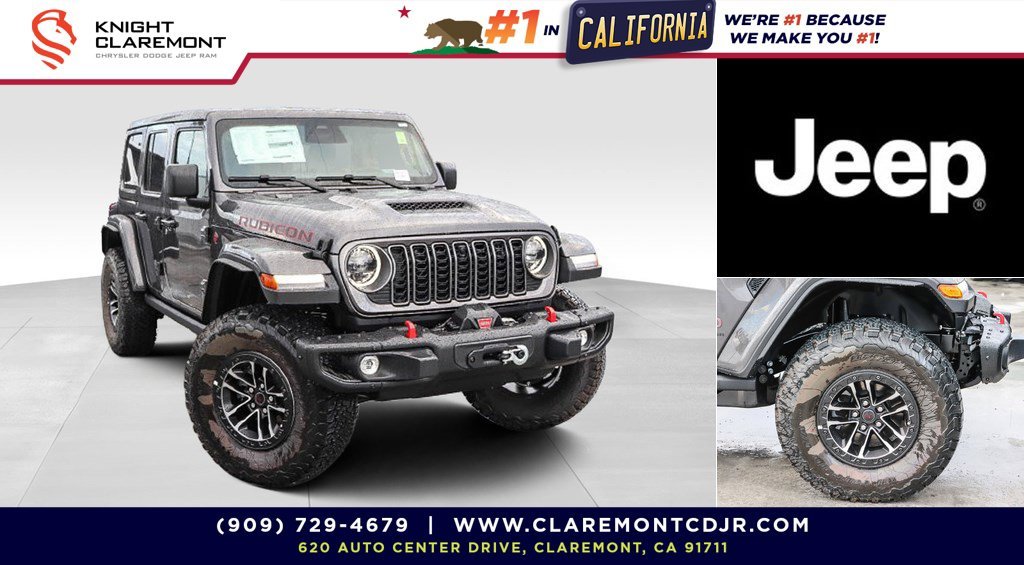 New 2026 Granite Crystal Metallic Clearcoat Jeep Rubicon X image 1