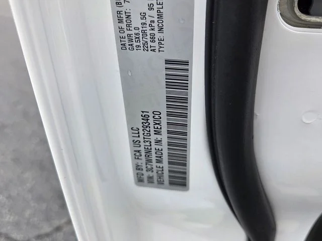 New 2026 Bright White Clear-Coat Exterior Paint RAM Tradesman image 18