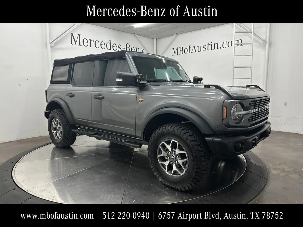 Used 2022 Gray Ford Badlands image 1