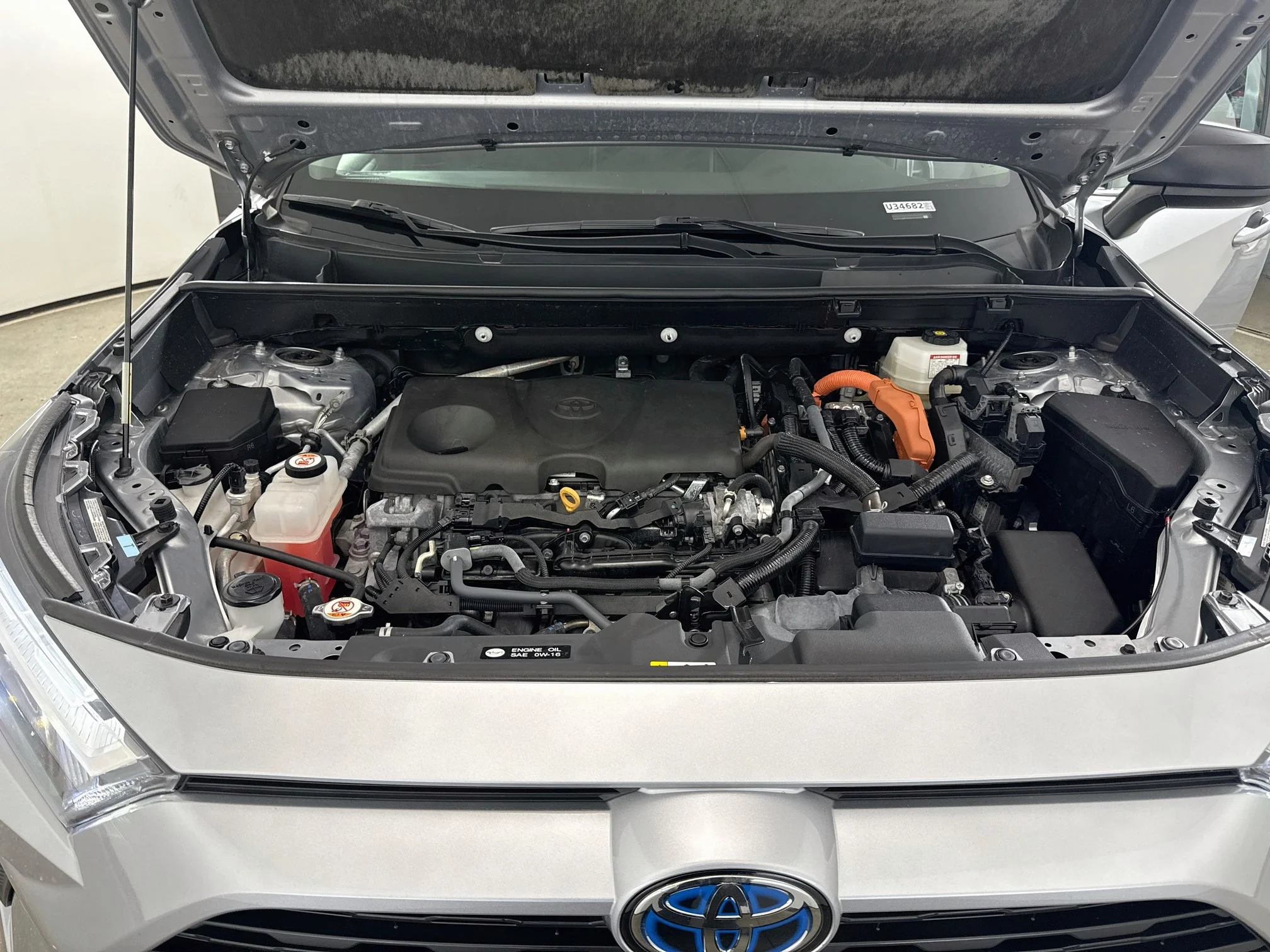 Certified Used 2024 Silver Sky Metallic Toyota Hybrid LE image 27