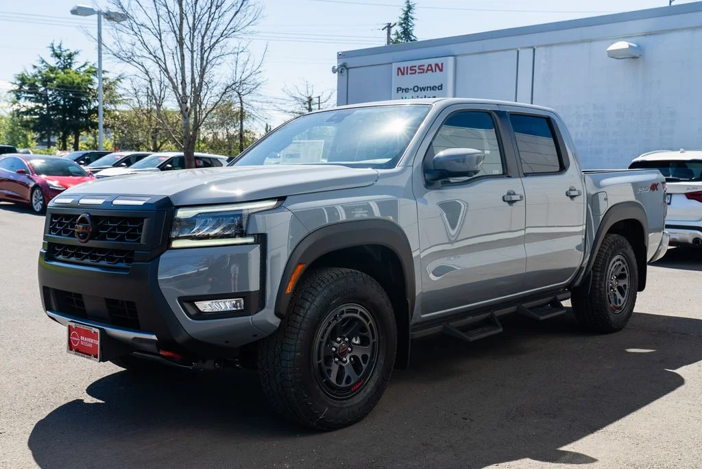 New 2026 Boulder Gray Pearl Nissan Crew Cab PRO-4X® image 3