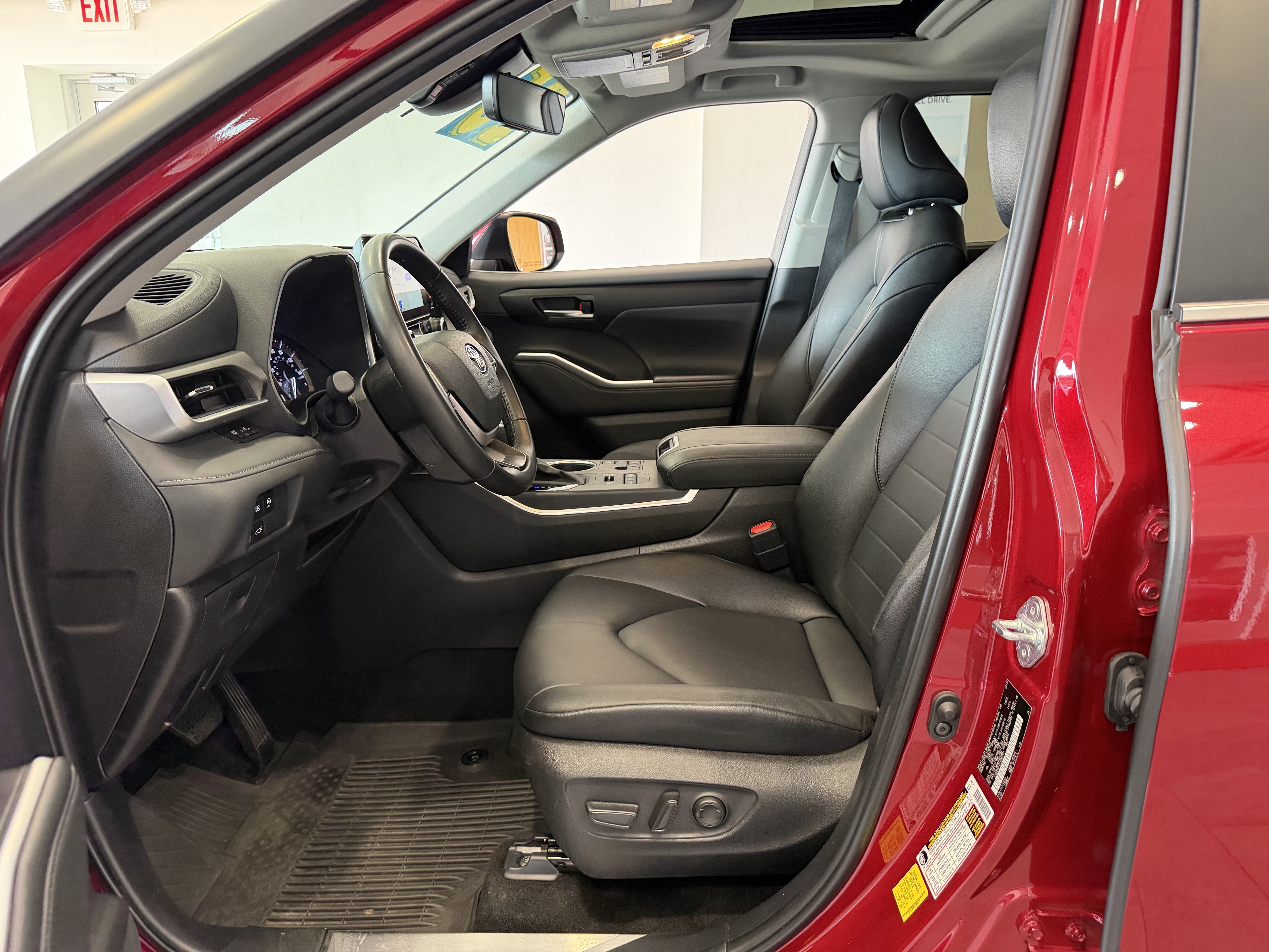 Certified Used 2025 RUBY FLARE RED Toyota XLE image 33