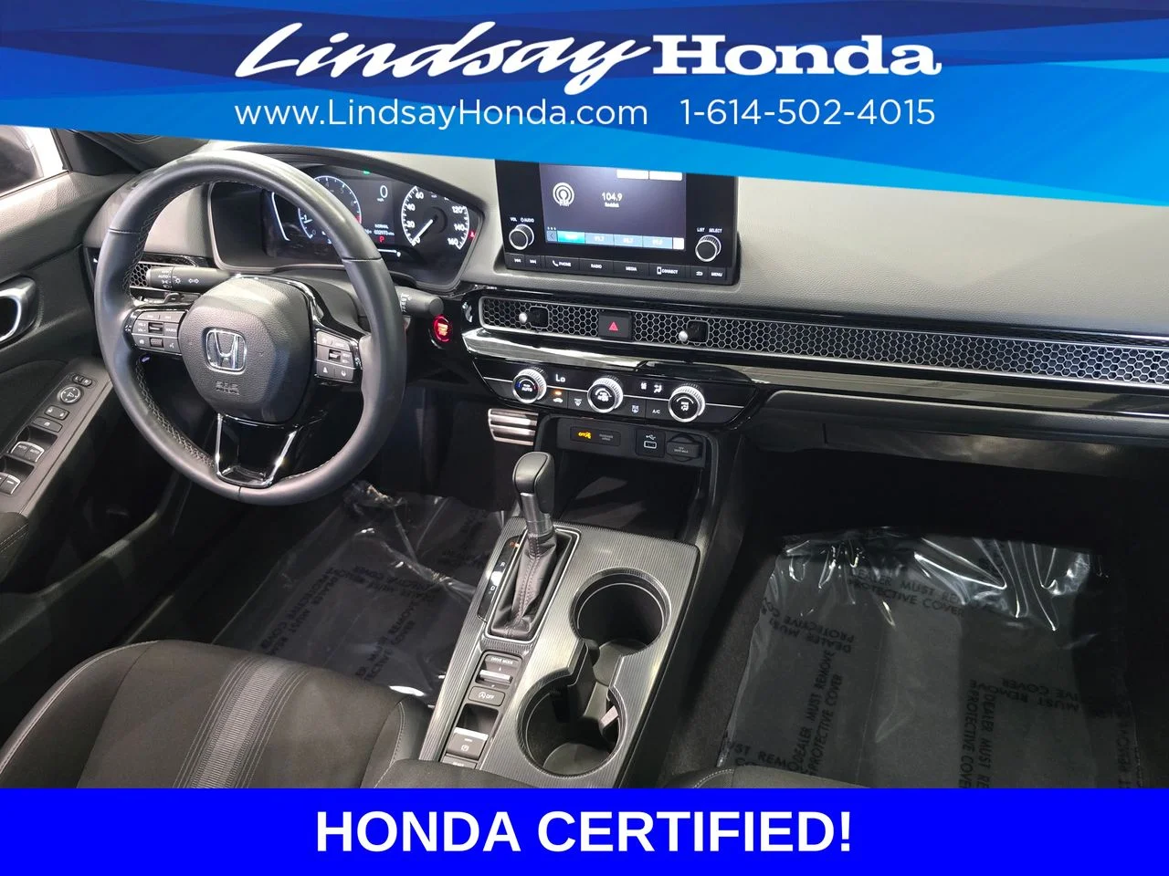 Certified Used 2023 Platinum White Pearl Honda Sport image 12