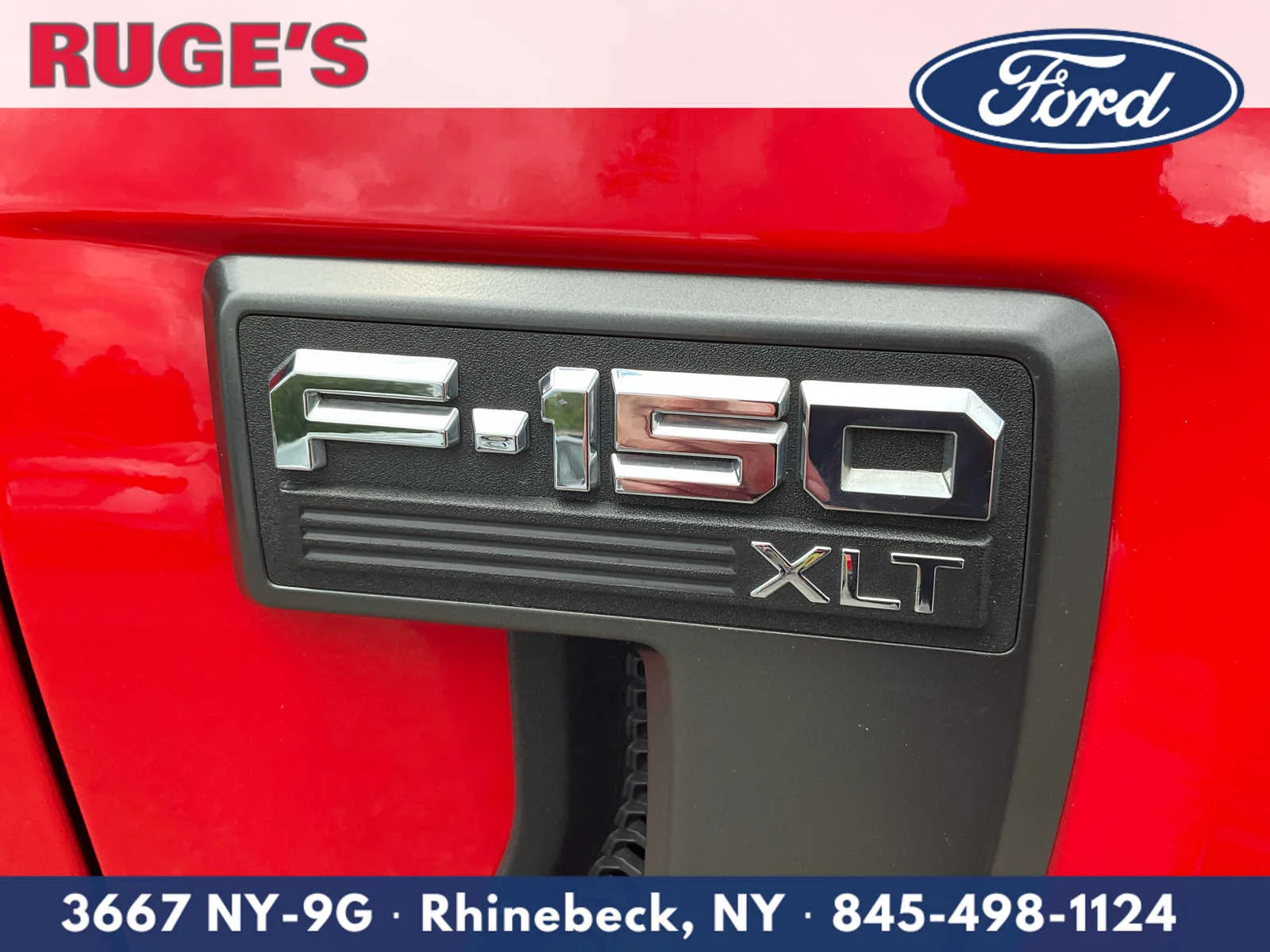 Used 2023 Race Red Ford XLT image 9