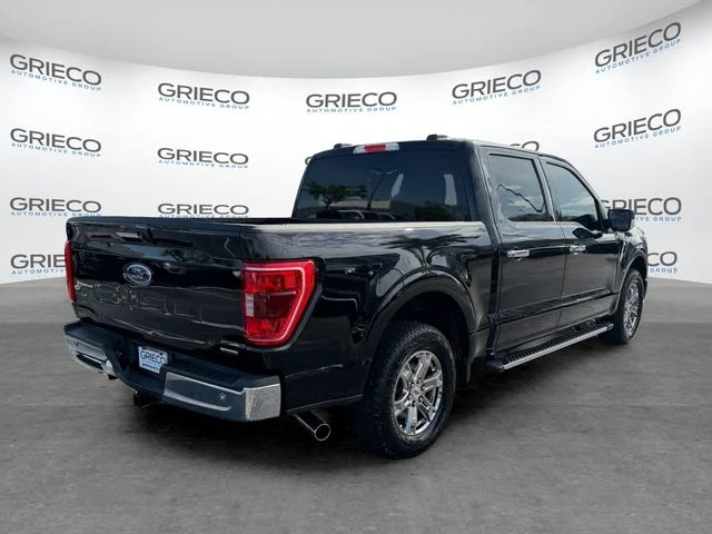 Used 2021 Agate Black Metallic Ford XLT image 7