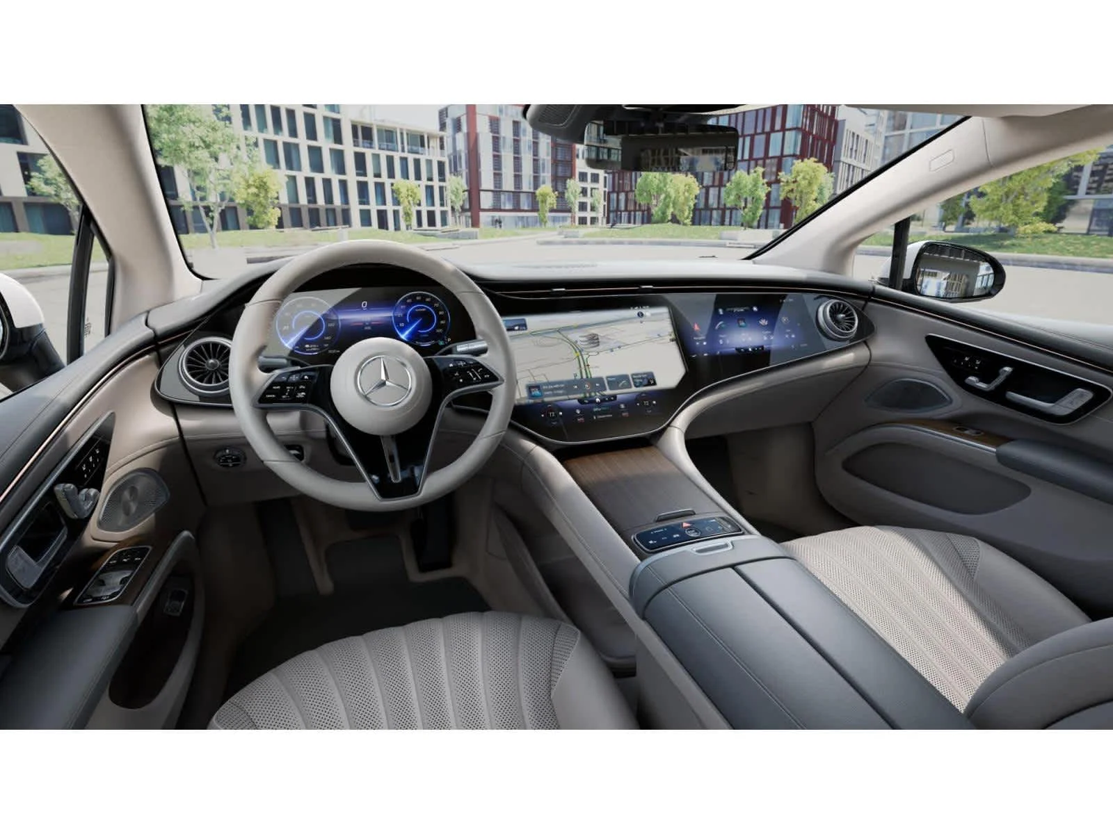 New 2026 Polar White Mercedes-Benz EQS 450 image 2