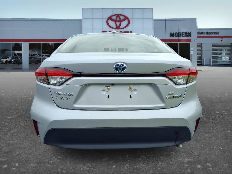 Used 2024 Classic Silver Metallic Toyota Hybrid LE image 4