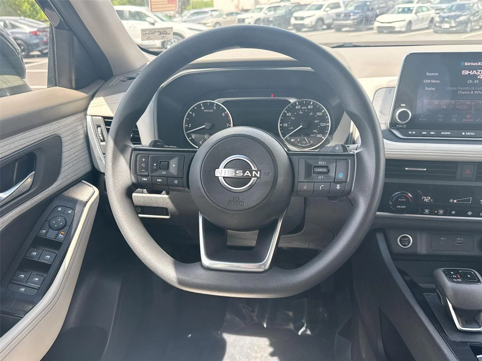 Used 2023 Super Black Nissan SV image 21