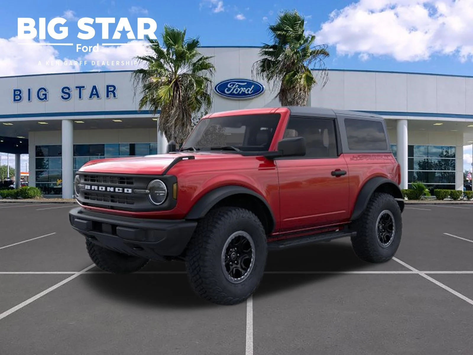 New 2026 Ruby Red Ford Base image 1
