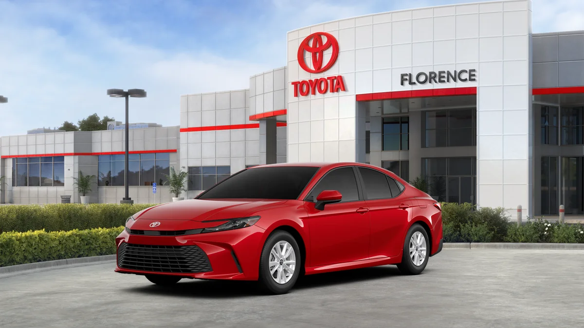 New 2026 Supersonic Red Toyota LE image 55