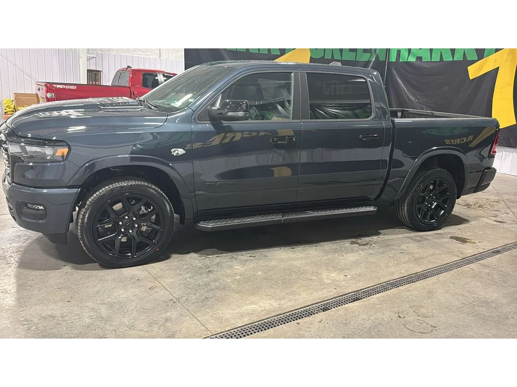New 2026 Forged Blue Metallic Exterior Paint RAM Laramie image 12
