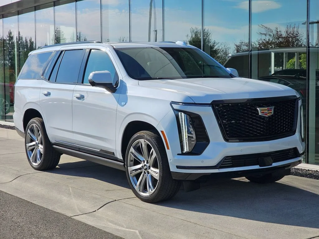 New 2026 Vibrant White Tricoat Cadillac Platinum Sport image 7