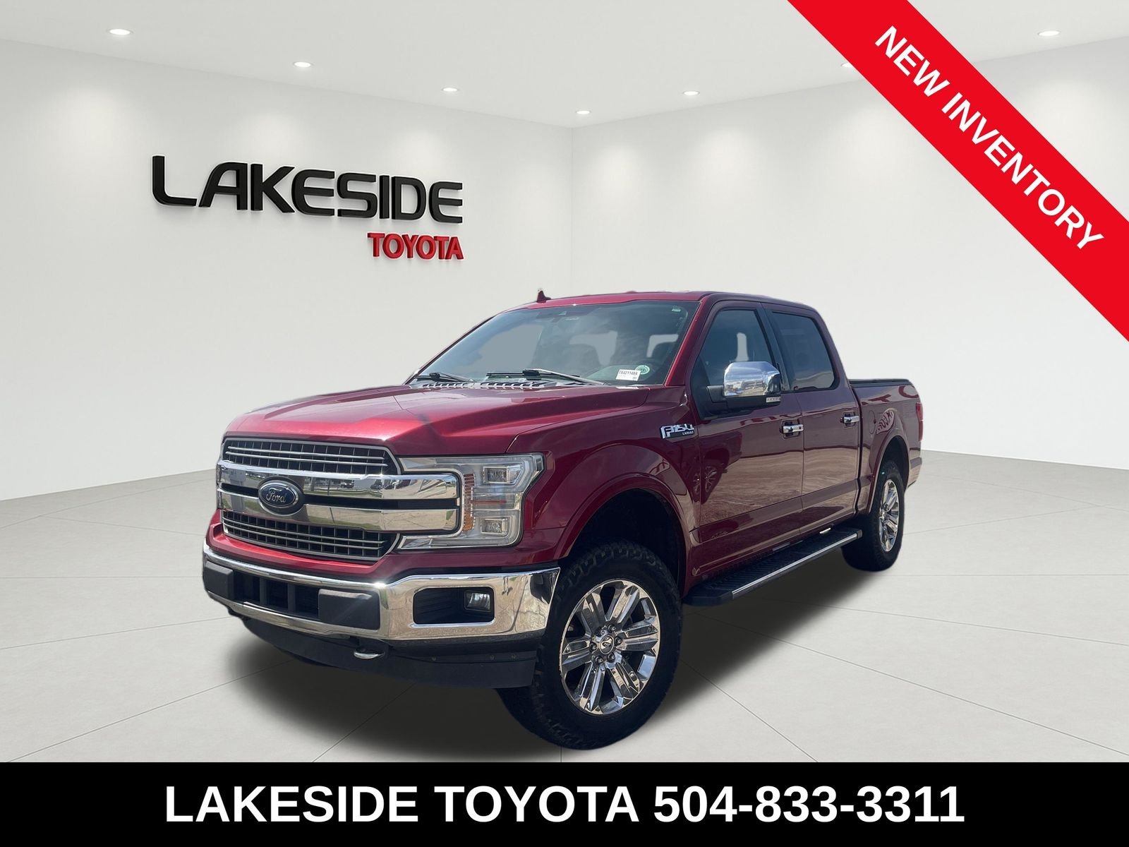 Used 2018 Red Ford Lariat image 1