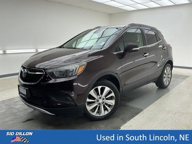Used 2017 Black Cherry Metallic Buick Preferred image 1
