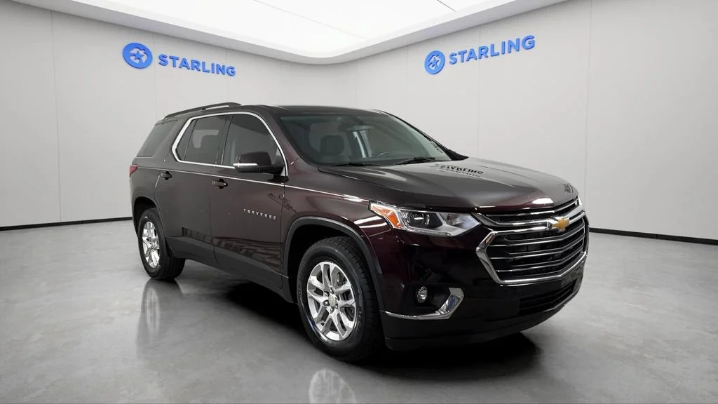 Used 2021 BLACK CHERRY METALLIC Chevrolet LT Cloth image 14