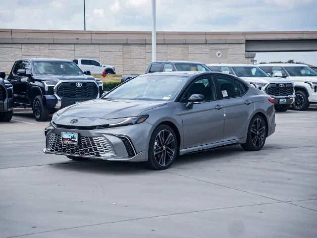 New 2026 Heavy Metal with Midnight Black Metallic roof Toyota XSE image 9