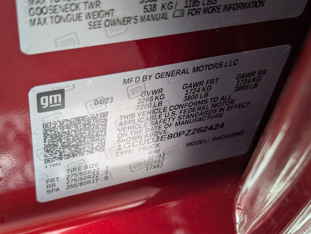 Used 2023 Red Chevrolet High Country image 32