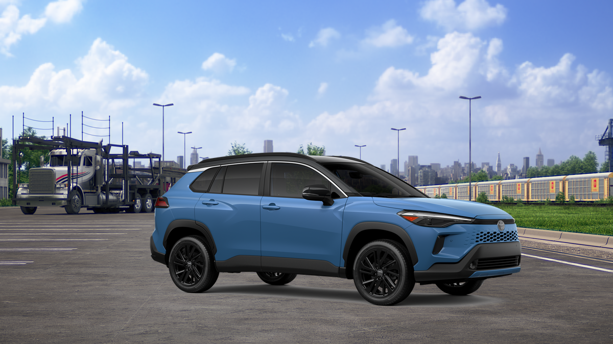 New 2026 Cavalry Blue Toyota Hybrid XSE image 14