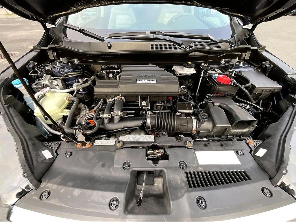 Used 2018 Obsidian Blue Honda EX image 30