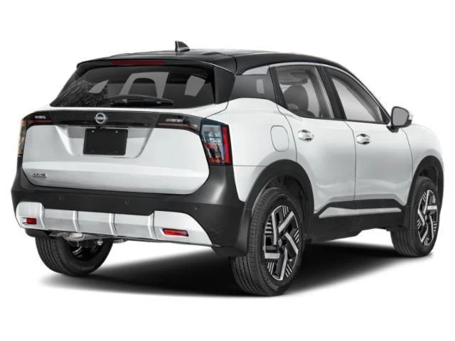 New 2026 Aspen White TriCoat / Super Black Two-tone Nissan SV image 2