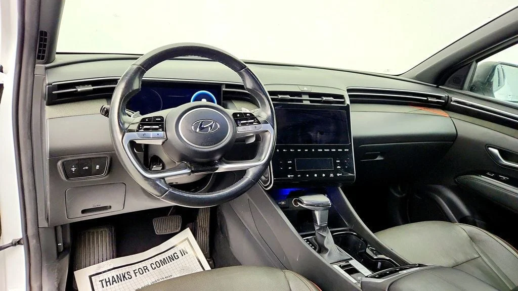 Used 2022 Ice White Hyundai Limited AWD image 12