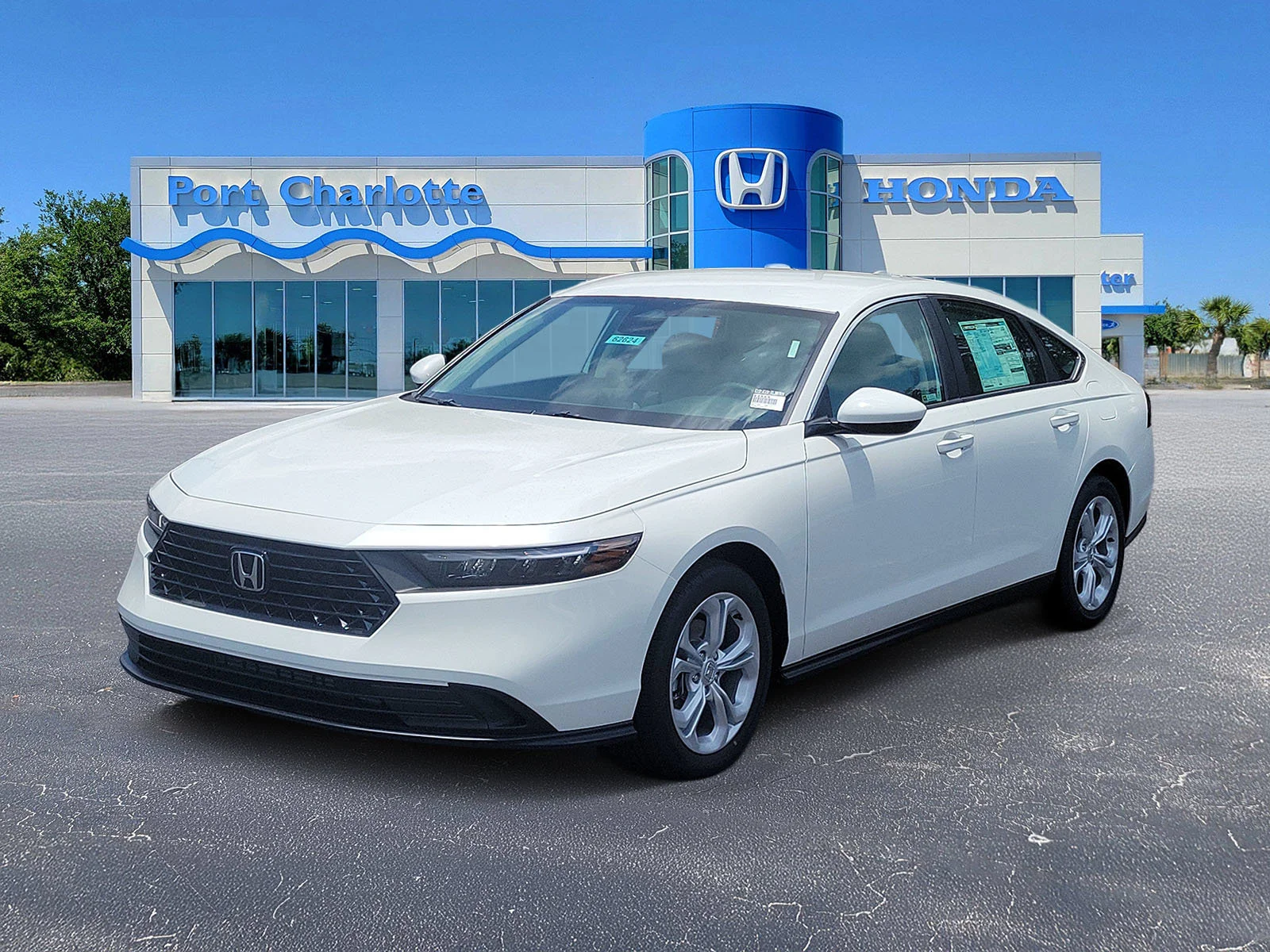 New 2026 Platinum White Pearl Honda LX image 1